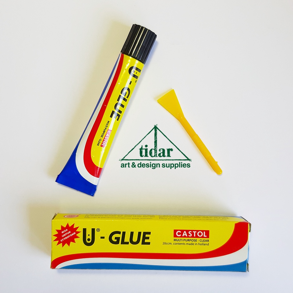 

Lem Gabus Castol U Glue - Lem Kuat Serba Guna - Styrofoam / Polyfoam