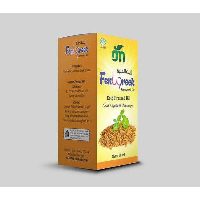 Promo0 Minyak Hulbah Fenugreek Asi Booster Pelancar Asi Murah Hott