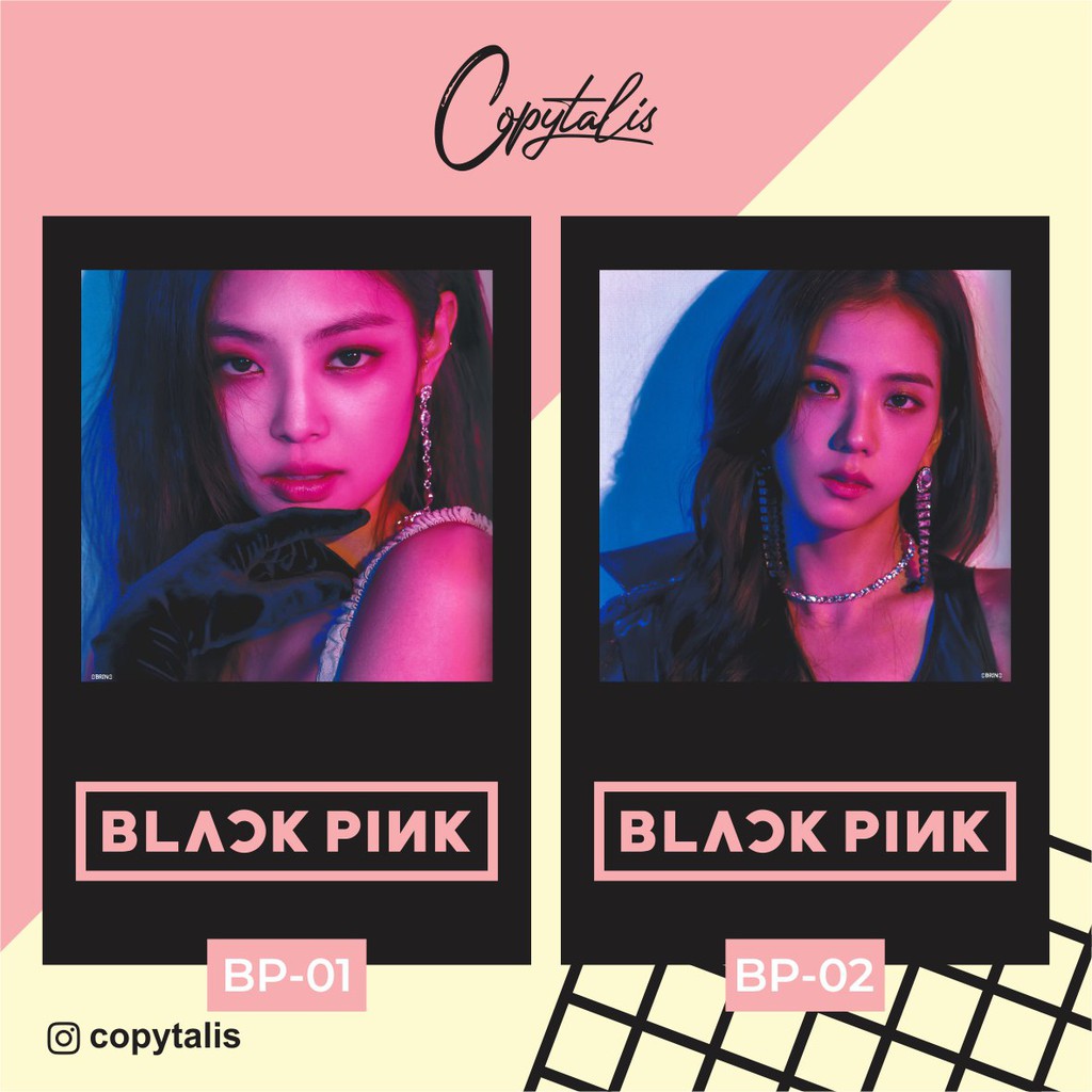 POSTER BLACKPINK HOW YOU LIKE THAT LISA ROSE JISOO JENNIE