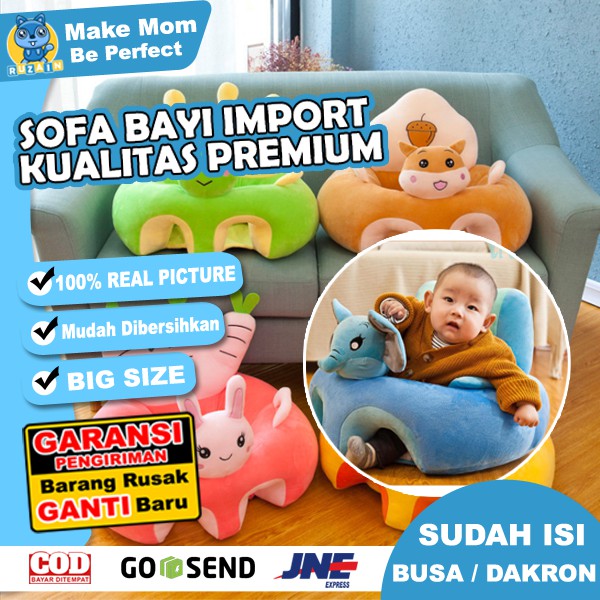 SB1 | Kursi Makan bayi murah | Kursi Anak Untuk Belajar duduk | Sofa Bayi Ukuran Besar | Ruzain Mall