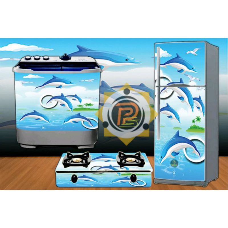 

stiker 1set motif lumba