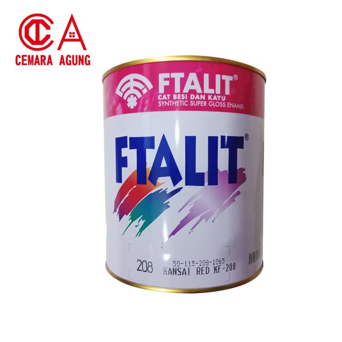 

Cat Minyak FTALIT Red / Merah KF-208