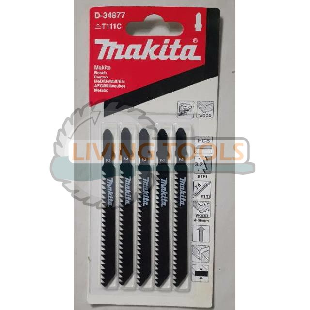 Mata Jigsaw Kayu MAKITA D-34877 Harga Per Pcs Original Mata Gergaji Ukir Makita D-34877