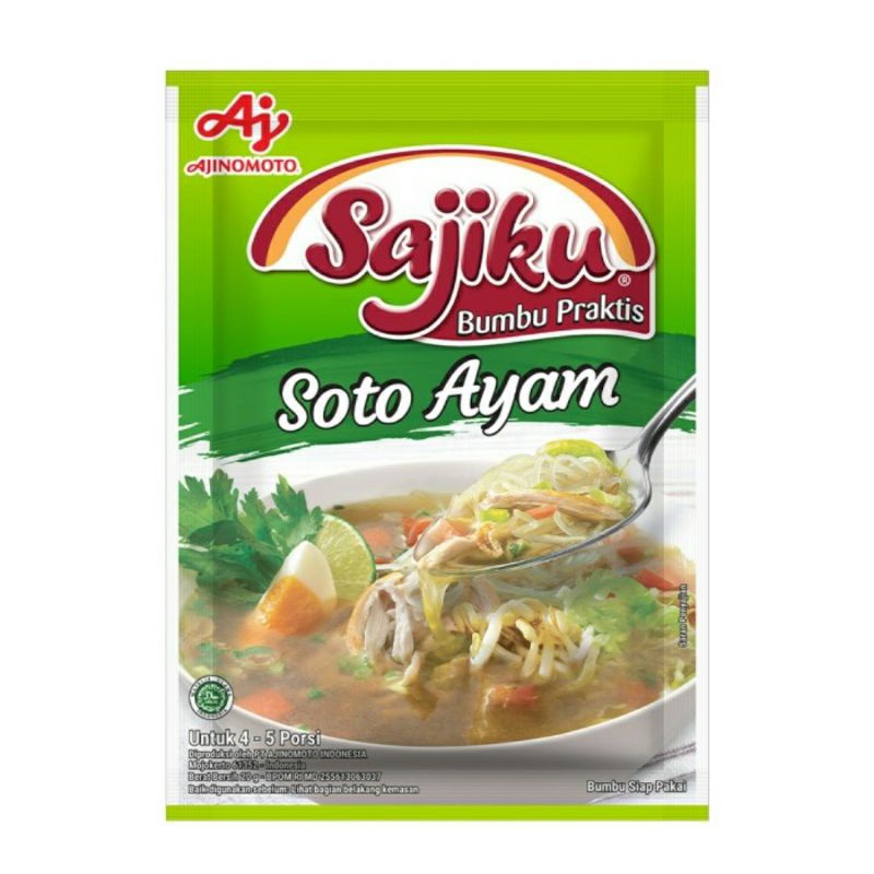 Sajiku Soto Ayam Bumbu Masak Instan Instant Praktis