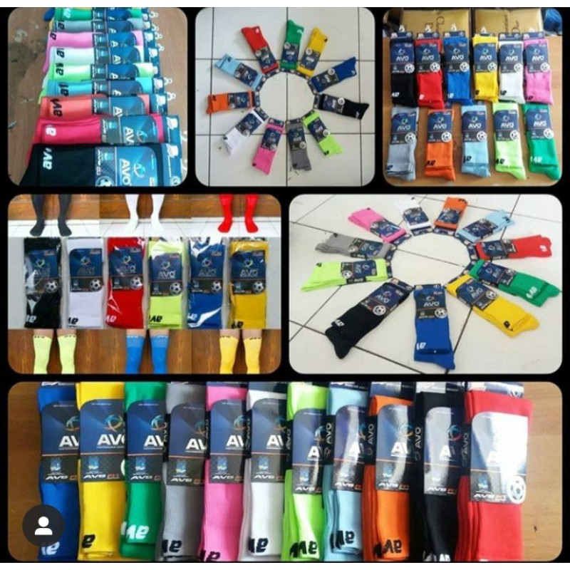 (GROSIR) Kaos Kaki Panjang AVO R1