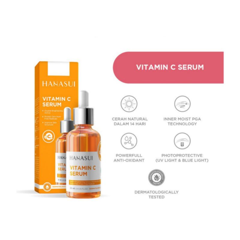 HANASUI Vitamin C Serum 20ml.