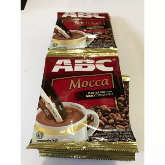 

Kopi ABC Mocca sachet - 1 renteng (isi 10 pcs @27 gr)