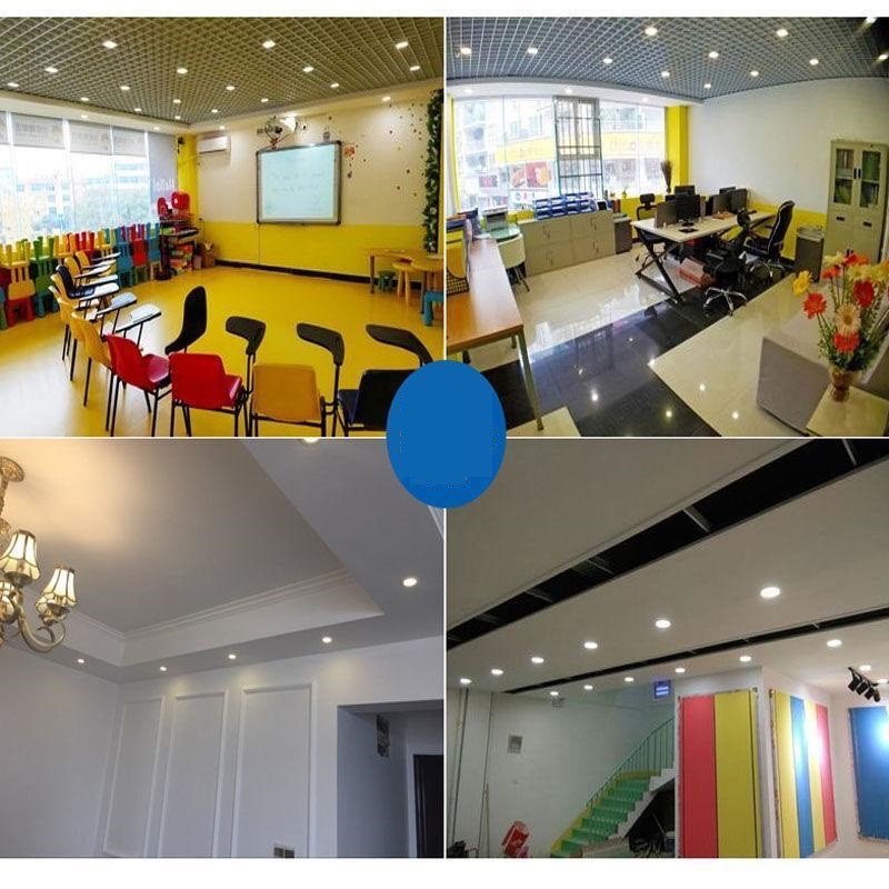 Lampu Panel Downlight LED Mitsuyama 6W / 10W / 12W / 18W Bohlam Plafon Inbow Lamp Bulat Cahaya Putih