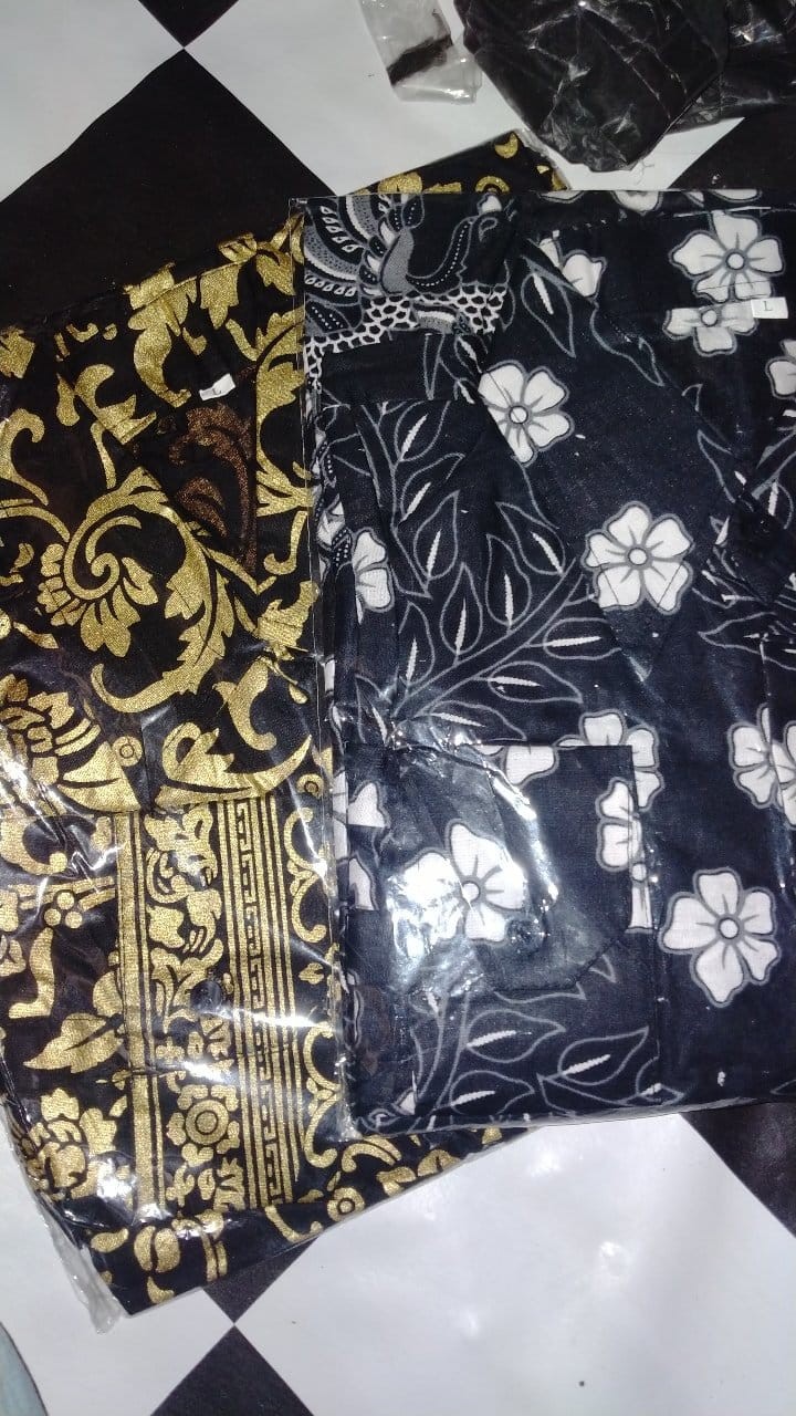 Batik Prada Bakung, Coupel Keluarga, Family Coupel, Batik Coupel Keluarga