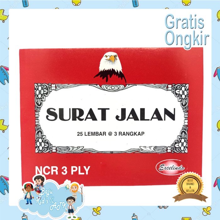 

CODES0X-00 Buku Surat Jalan 3 Ply / Rangkap 3 Excelindo (10 buku)