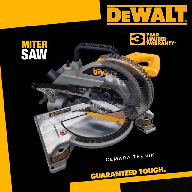 DEWALT DW714-B1 1650W Alumunium Miter Saw