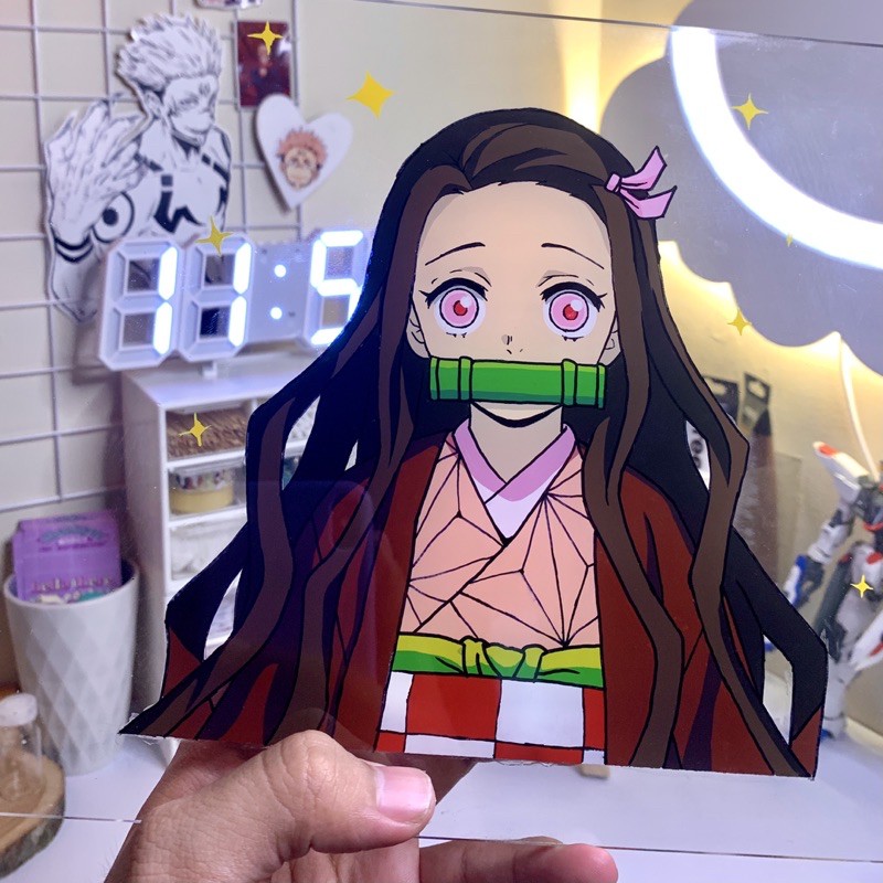 Anime Glass Painting Custom Acrylic Painting