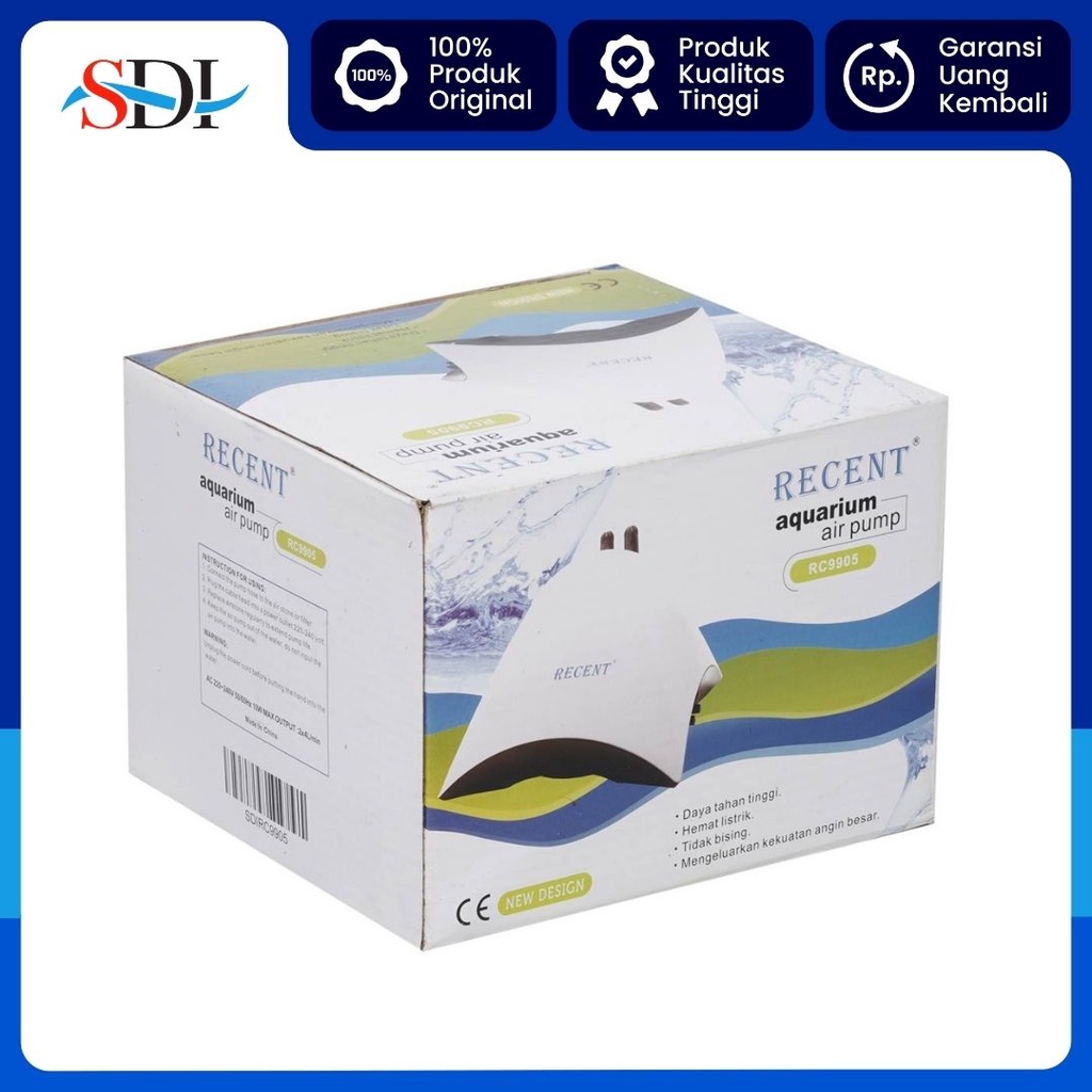 MESIN ANGIN AERATOR 2 LUBANG RECENT RC 9905