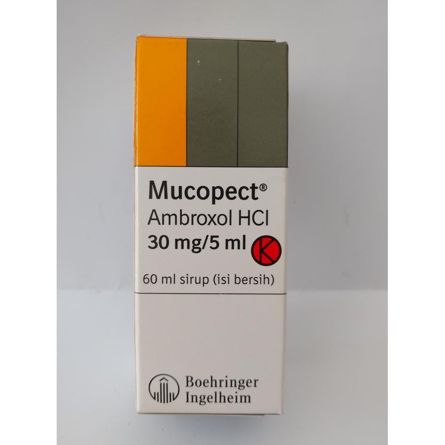 Obat 30 mg mucopect ambroxol apa hcl MUCOPECT 30MG