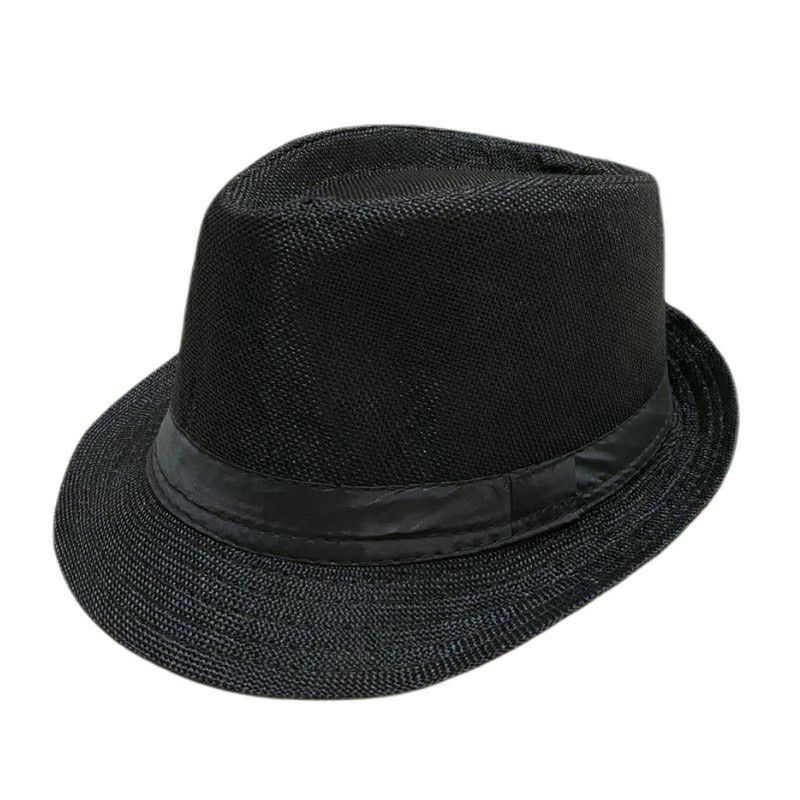 Topi Pria Original TOMPI FEDORA LAKEN JAZZ Anti kusut Fashion PanamaCaplinBowlerHat T9Z7 Casual Keki