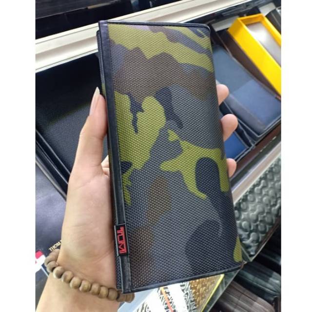 TUMI Breast Pocket Wallet Camo