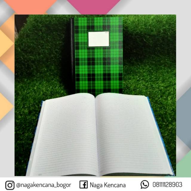 

Buku Besar / Hardcover Folio Kiky 200 Lembar