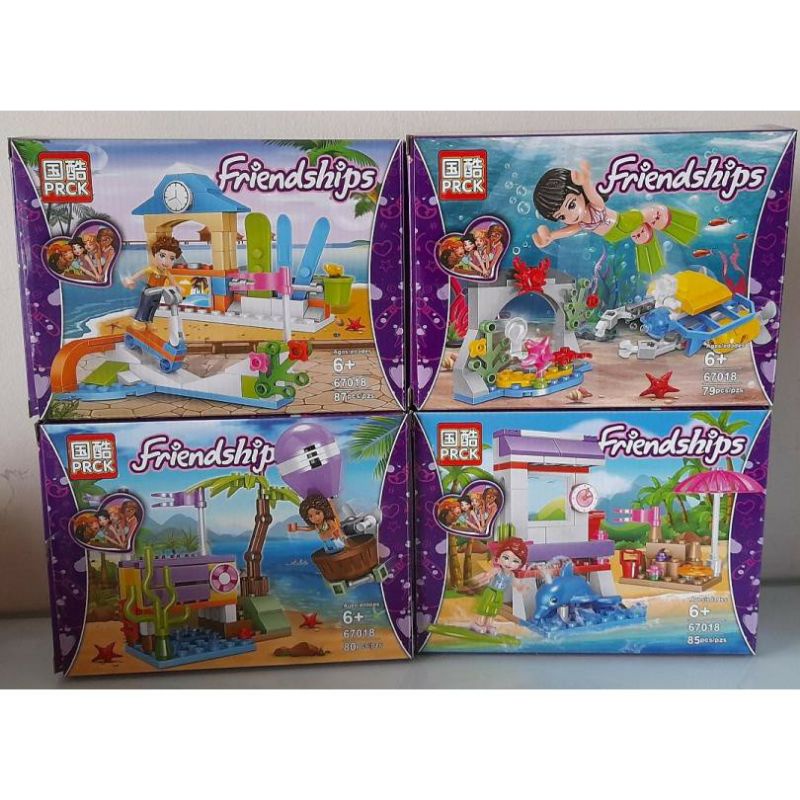 Brick Friends SY 759 Mini Market Pasar Bazar 1 Set (4 Box)