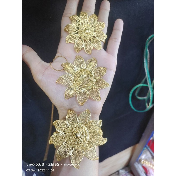 set matahari set perhiasan matahari setelan lengkap Kendari set kendari