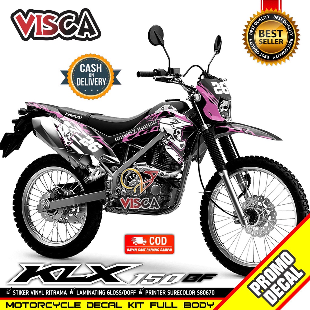 Decal Klx BF Dekal Klx 150 BF Full Body Terbaru Decal Klx Decal Klx 150 Bf Hologram Decal Klx Bf Ful