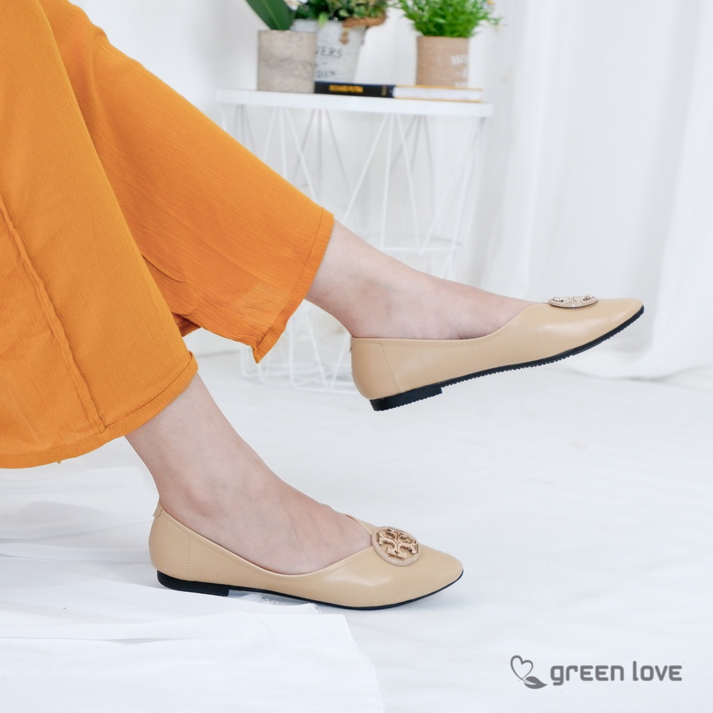 Green Love Sepatu Flat GISSELE