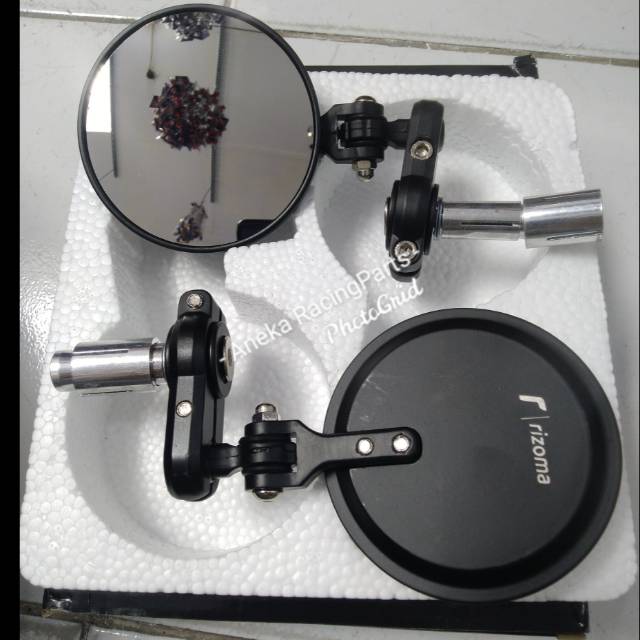 spion jalu rizoma full cnc bulat mini nmax pcx aerox vixion dan motor lain