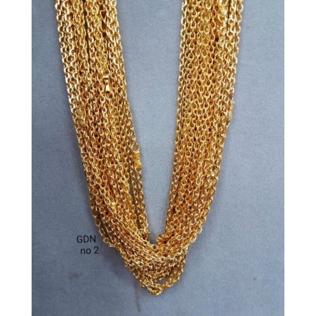 kalung golden 24k tidak luntur