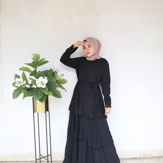 KENZA DRESS gamis murah / dress wanita | Shopee Indonesia