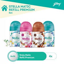 Stella Matic Refill Pengharum Ruangan Premium 225ml