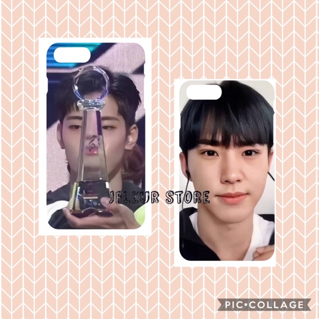 Seventeen Wonwoo meme & Hoshi double eyelid phone case