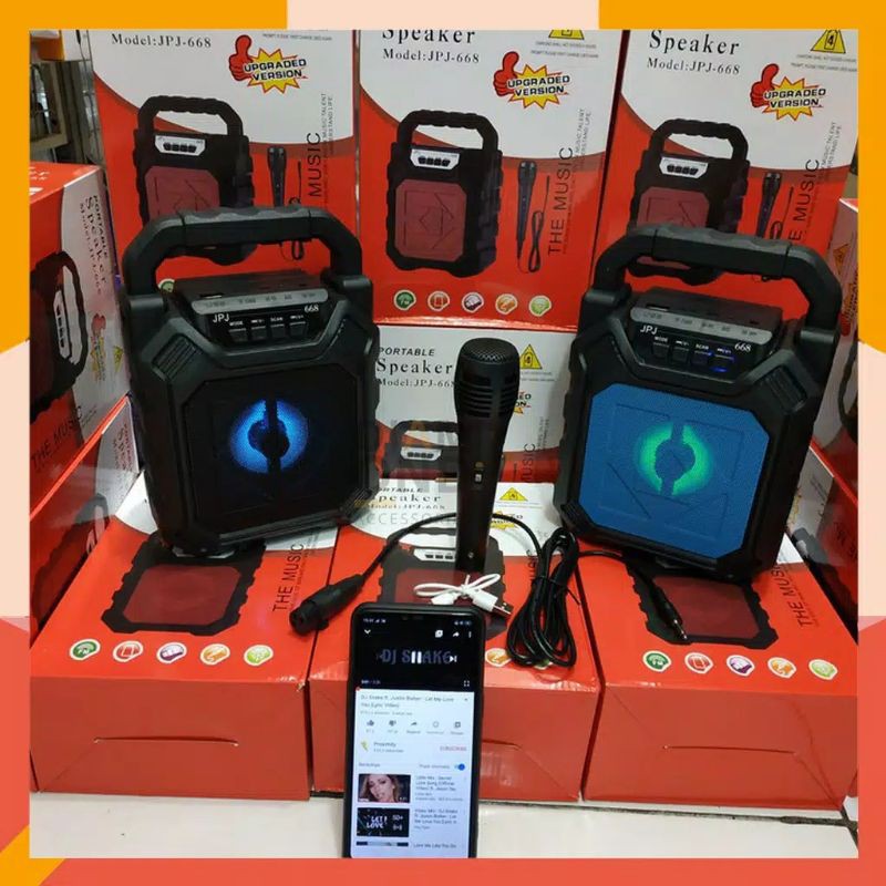 SPEAKER BLUTOOT MIX KARAOKE