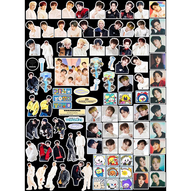 100pcs / set Stiker Harta Karun 2022 THE SECOND Step: Chapter ONE JIKJIN Untuk Diary / Koper