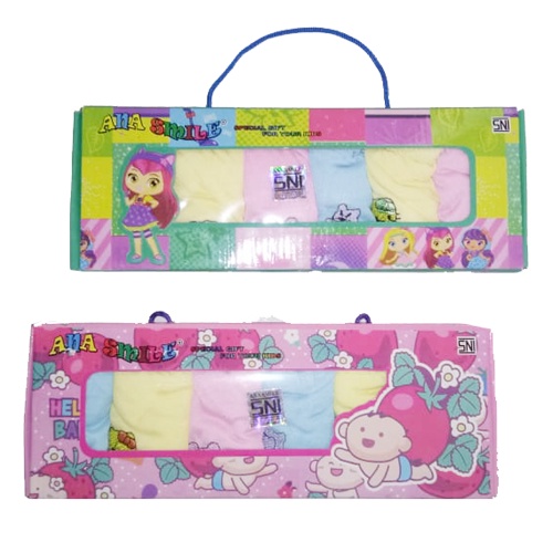 6Pcs Celana Pop Bayi Celana bayi ANA SMILE 1 Box isi 6 pcs Pilihan Kado anda-Vegasus Store(COD)