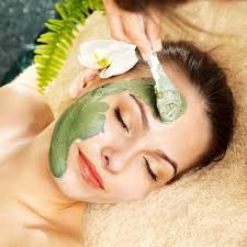 masker daun kelor - moringa masker - masker penghilang flak hitam (50grm) - masker pengilang jerwat