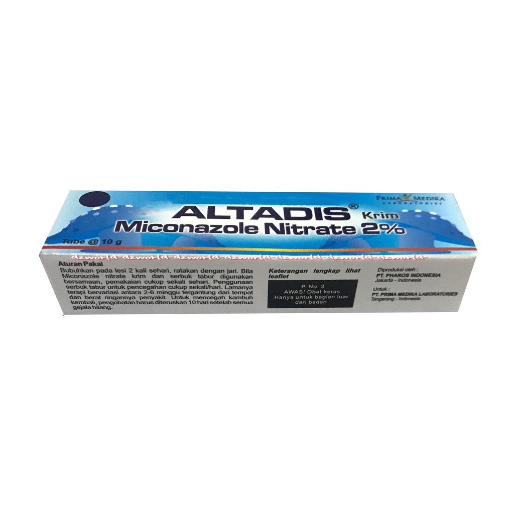 Altadis Miconazole Nitrate Krim Salep Gatal - Gatal 10gr