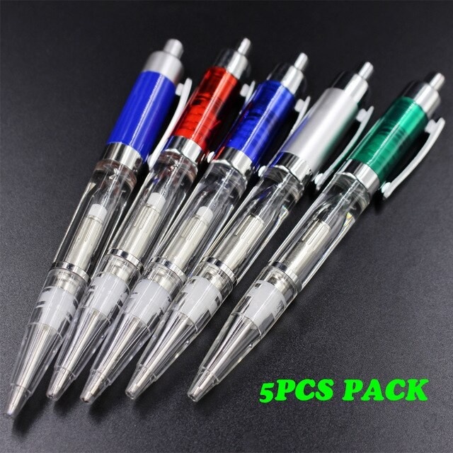 pulpen Lampu LED balpoin alat tulis  dalam gelap ballpoint