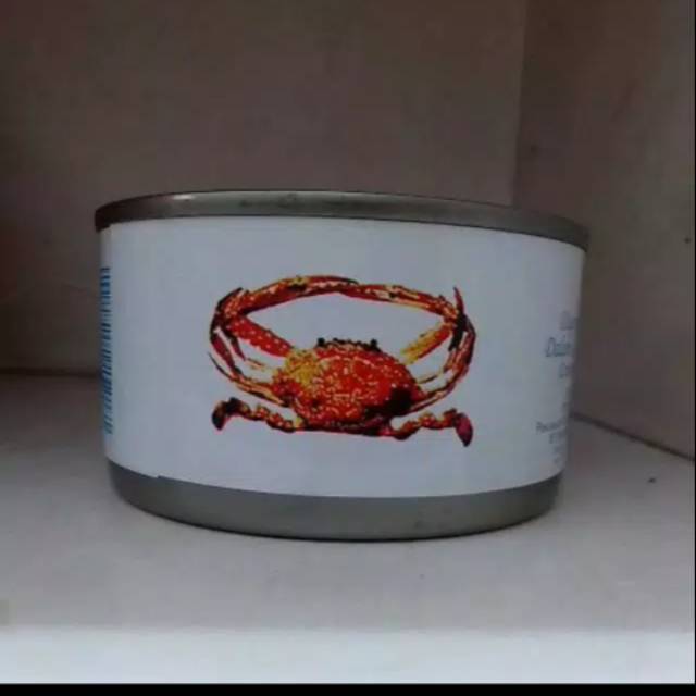 

Daging kepiting dalam kaleng 185gr