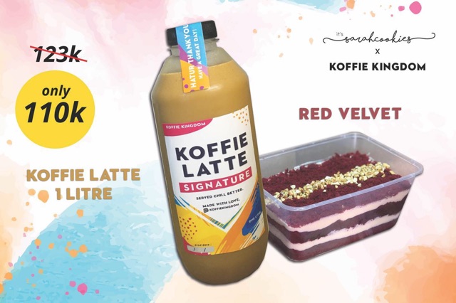 

Red Velvet & Koffie Latte Signature Bundling