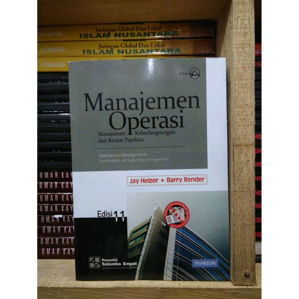 Jual BUKU MANAJEMEN OPERASI EDISI 11 - Jay Haizer | Shopee Indonesia