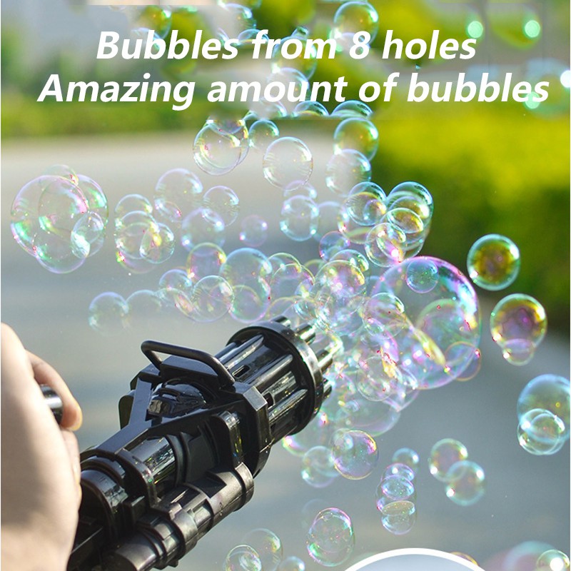 MAINAN BUBBLE ELEKTRIK GATTLING GUN/ MACHINE GUN ELEKTRIK BUBBLE/ GATTLING BUBBLE GUN TOYS/MAINAN