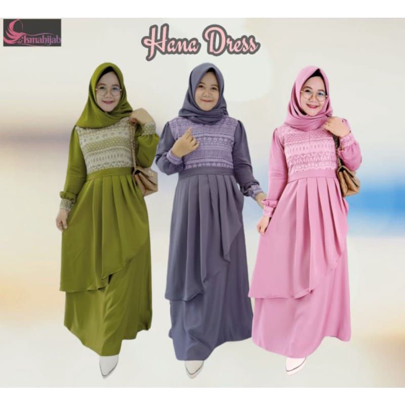 gamis motif terbaru