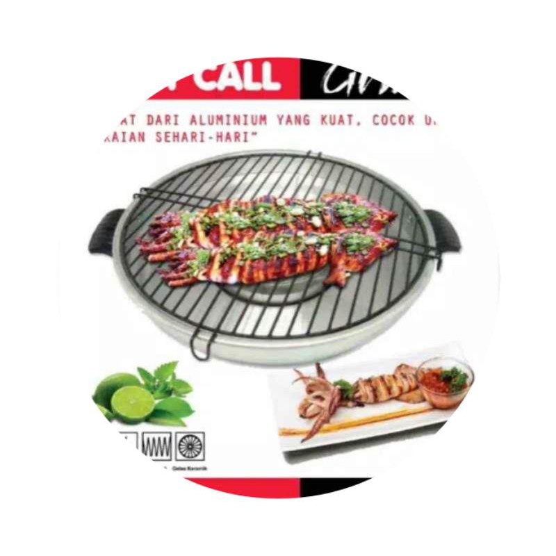 Jual Happy Call Grill Panggangan Ayam Panggangan Sate Alat Panggang Serbaguna Indonesia Shopee Indonesia