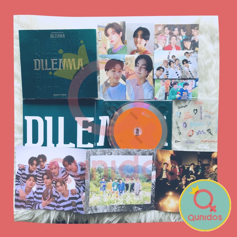 [OFFICIAL ALBUM] Enhypen Dimension: Dilemma Essential ver. | unsealed fullset & album only ess esse 
