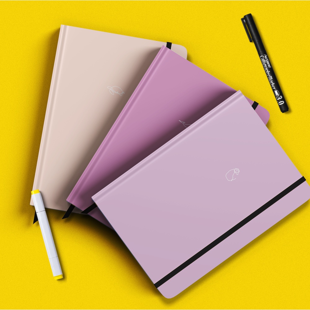 

Buku Tulis Sekolah Kuliah Kerja Perempuan Notebook Cewek Lucu Imut Simple Minimalist Warna Custom Pastel Ukuran A5 dan A6 Buku Notebook Custom Simple