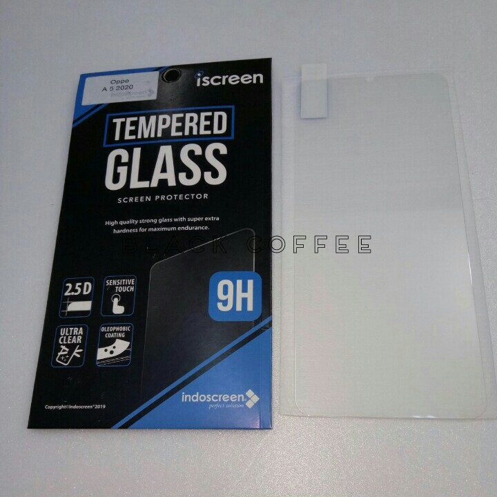 Tempered glass oppo A5 2020 tempered glass iScreen bening