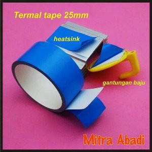

Dijual Thermal Tape 2 meter x 25 mm Berkualitas