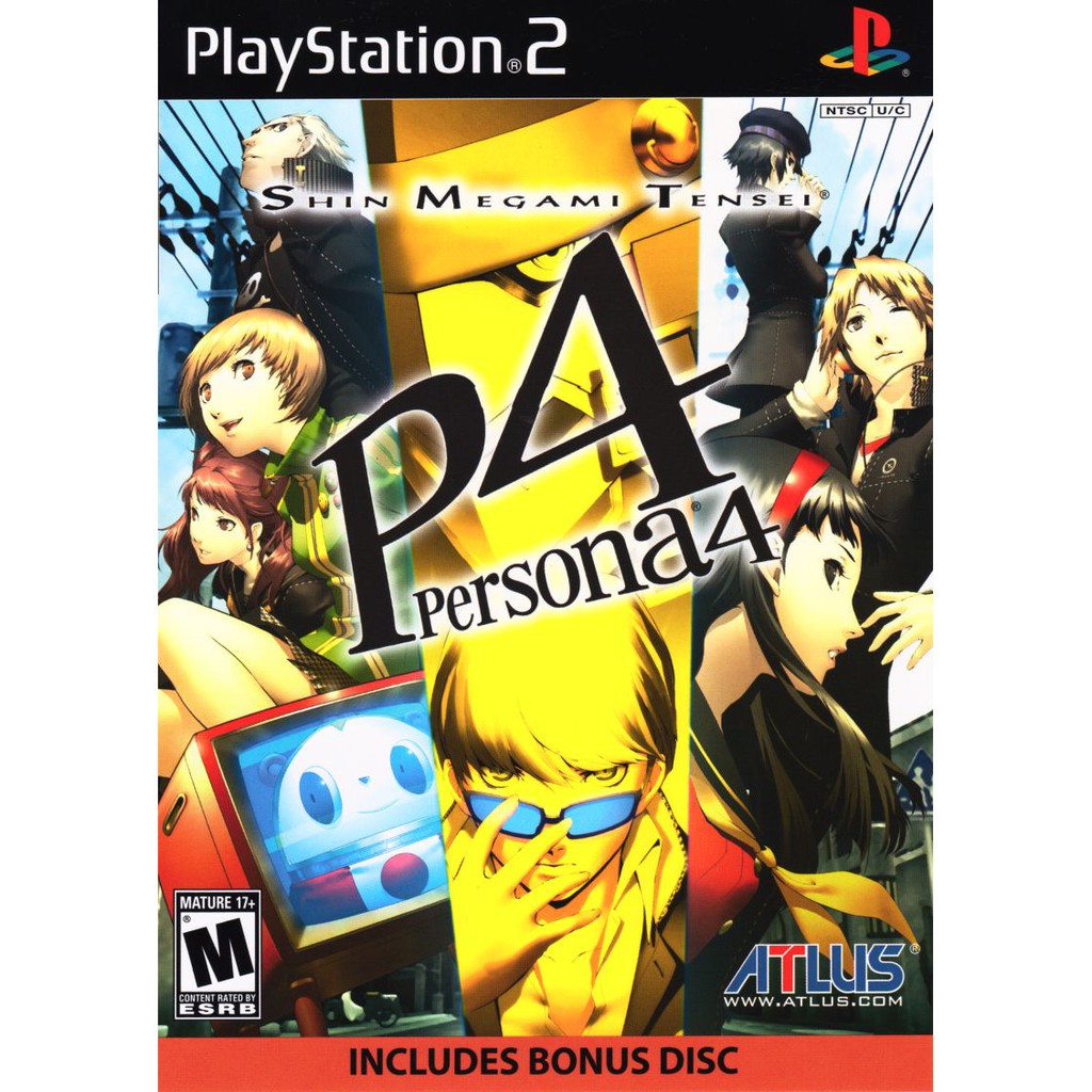 DVD Kaset Game PS2 Shin Megami Tensei Persona 4
