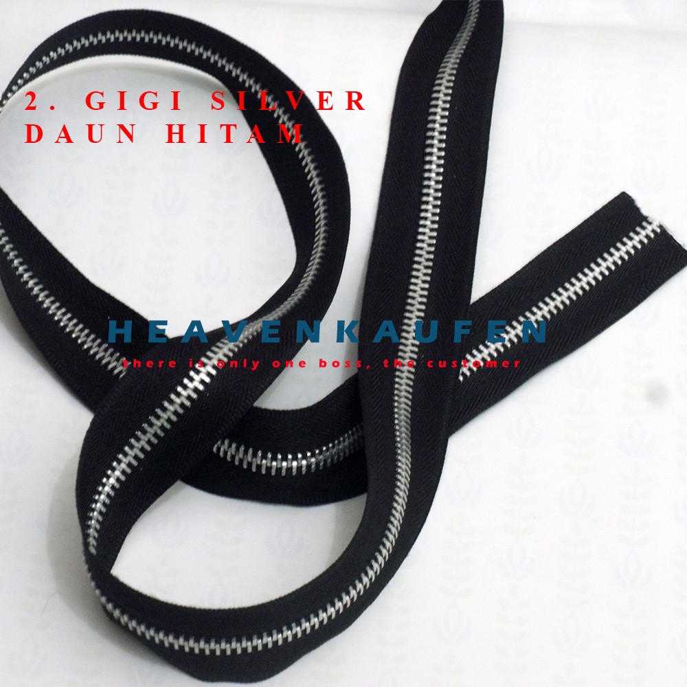 Resleting/Zipper Gigi Besi No. 5 Meteran