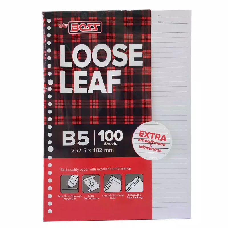 

Loose Leaf B5 50 lembar