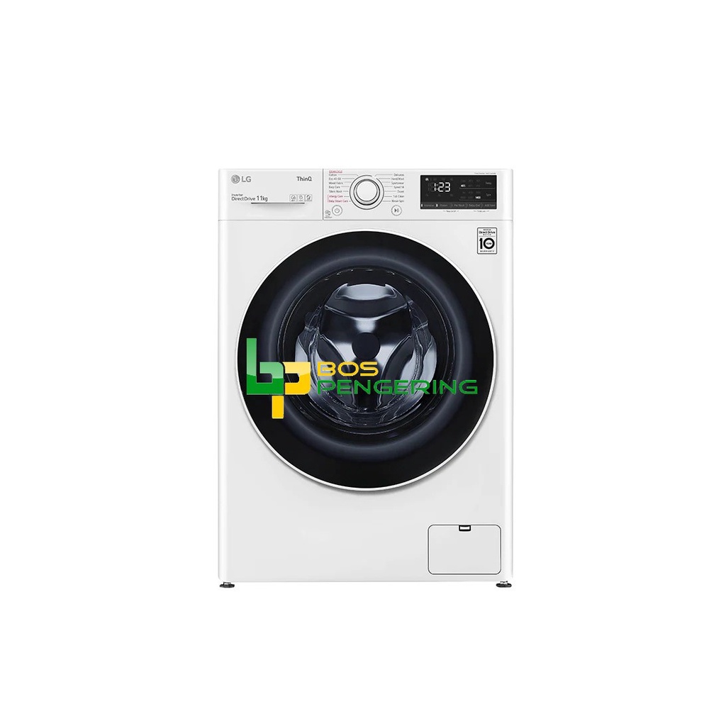 Mesin Cuci Pakaian Laundry LG 11 Kg Washer 1 Tabung FV1411S5WN